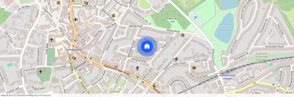 Carlingford Road, Hampstead, London