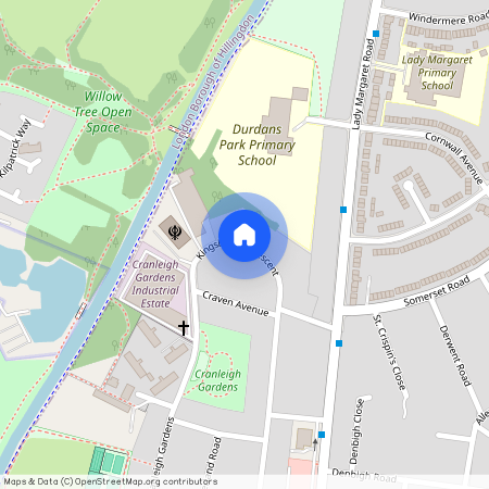 Kingsbridge Crescent, Southall, Middlesex, UB1