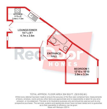 1 bedroom apartment to rent - Photo 5