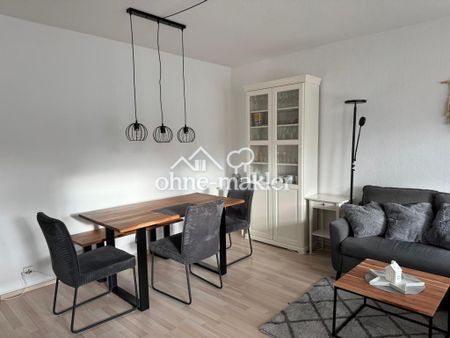 Voll möbilierte 3-Zimmer Wohnung direkt an der Uni - Foto 3