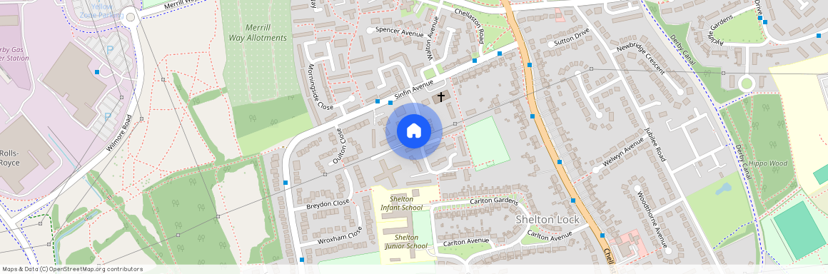 Building Queensferry Gardens - derbnb - 1237428 - LON, Derby