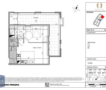 Appartement à louer 2 pièces 41.4m² - Photo 6