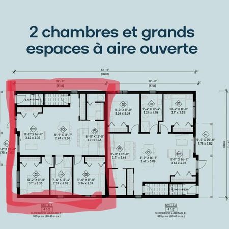 Grand Appartement Neuf, 2 chambres et 1 salle de bain - Photo 4