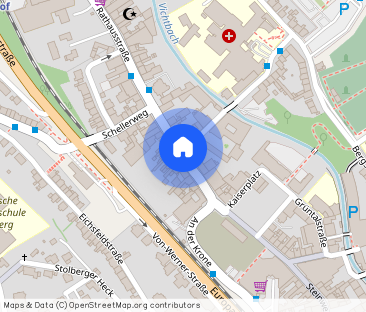 Schönes Appartement über 2 Etagen mit Balkon – ca. 48 m² im Zentrum... - Photo 1