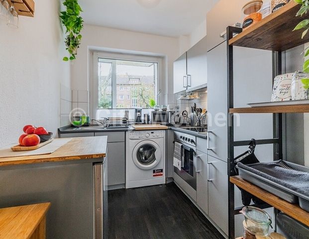 Komplett möblierte 2-Zimmer Wohnung mit Süd-Balkon in Hamburg-Hamm - Photo 1