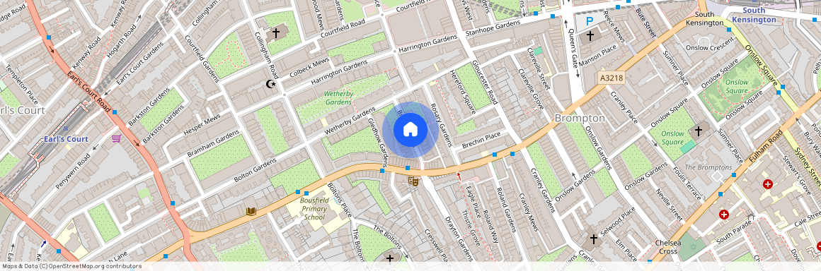 Bina Gardens, South Kensington, SW5, London