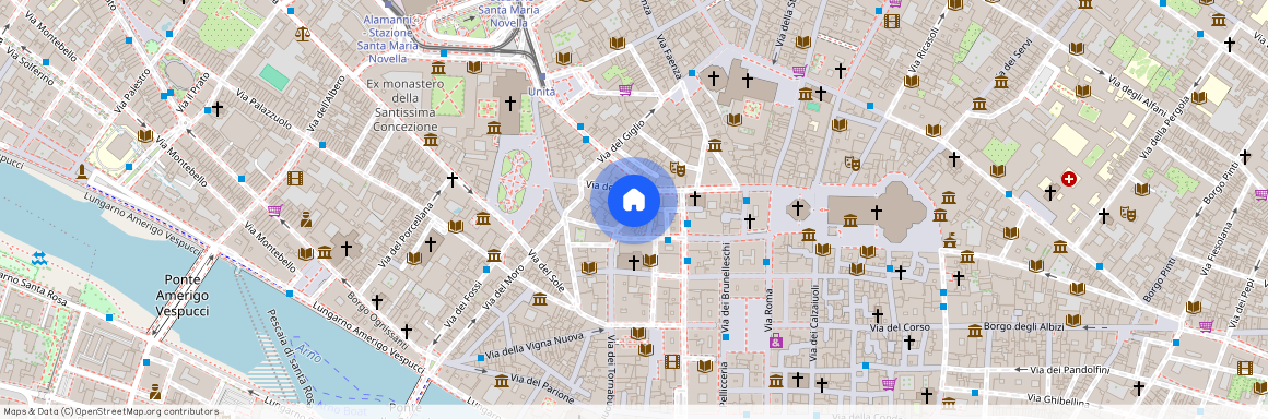 Via dei Rondinelli, Florence, Tuscany 50123