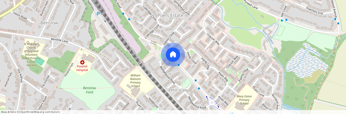 St Michaels Road, Hitchin, Hertfordshire