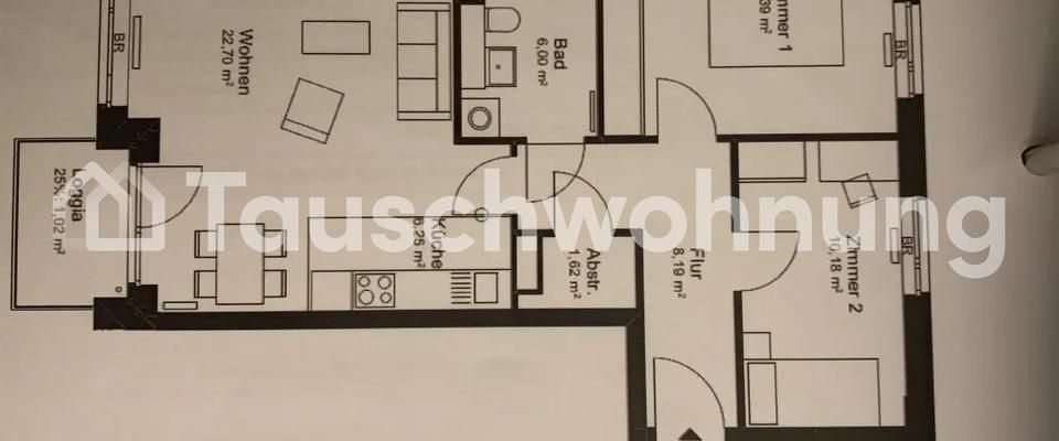 TAUSCHWOHNUNG Tauschen 3 Zimmer Neubau (mit WBS) gegen 4 Zimmer (WBS) - Photo 1