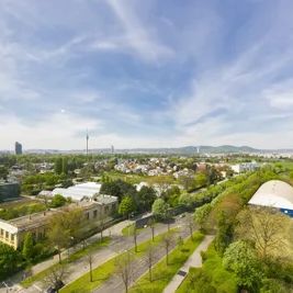 V22 Living - 3 Zimmer im 11. Stock mit Fernblick und Rooftop Pool - Foto 3