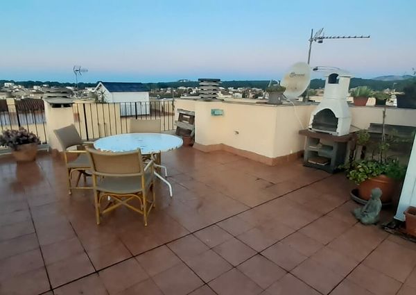 RENTED UNTIL MARCH 2025 – 2 bedroom apartment with roof terrace in Son Ferrer for rent