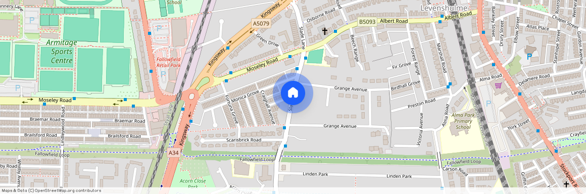 Slade Lane, Manchester, Greater Manchester, M19