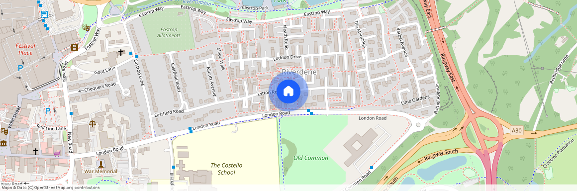 Kennet Close, Riverdene, Basingstoke, Hampshire, RG21