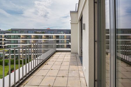 Top Ausstattung und Lage im Palais am Herzogin Garten. 4.OG mit EBK, Balkon, Parkett, Wanne/Dusche. - Foto 4