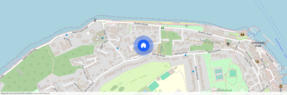 Cliff Road, Cowes