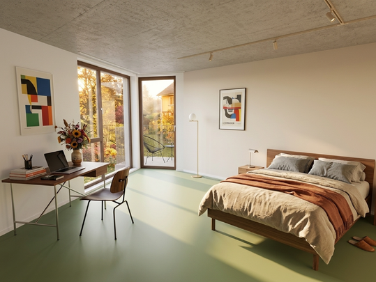 Moderne 1.5-Zimmer-Neubauwohnung mit grosser Terrasse in Zürich-Affoltern - Foto 1