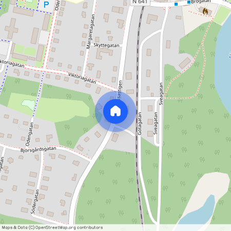 Gamla Nissastigen, Oskarström