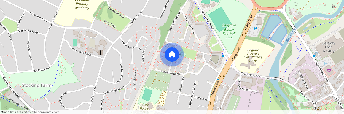 Langley Walk, Leicestershire LE4