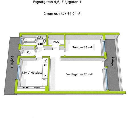 Fagottgatan, Karlstad - Foto 3