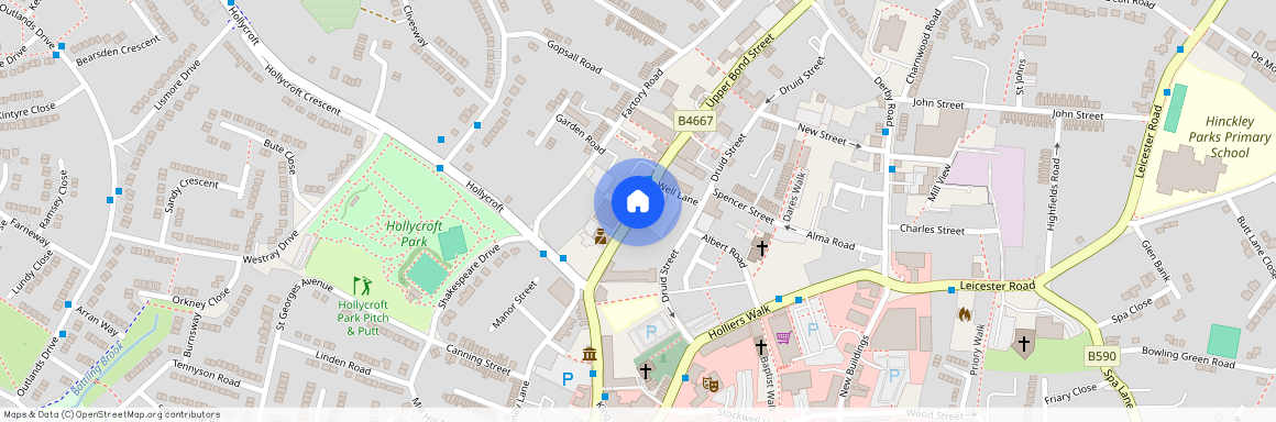 Upper Bond Street, Hinckley, Leicestershire, LE10 1RH