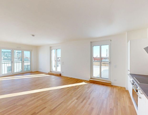 Stilvolles Penthouse-Apartment: Exklusive 4-Zimmer-Wohnung mit Dachterrasse und Einbauküche - Foto 1