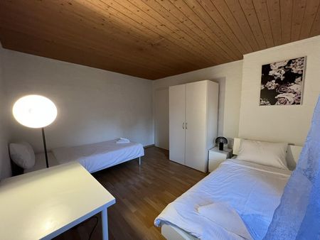 Bel appartement 4.5-Zimmer à Langnau am Albis Entièrement meublé | Idéal pour les familles ou les groupes - Photo 2
