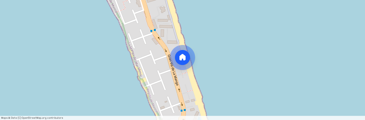 Playa del Galán, La Manga del Mar Menor