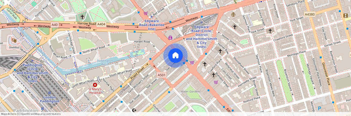 Garrett Mansions, Edgware Road, London W2