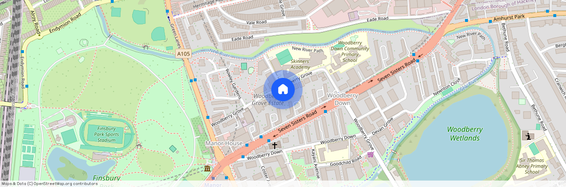 Woodberry Grove, Finsbury Park N4, London