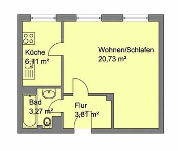 *Sanierte 1-Zimmer Wohnung zu vermieten* - Photo 3