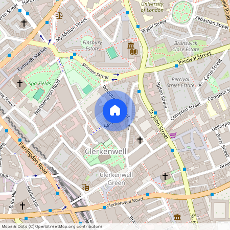 Sans Walk, London, Greater London, EC1R 0AF
