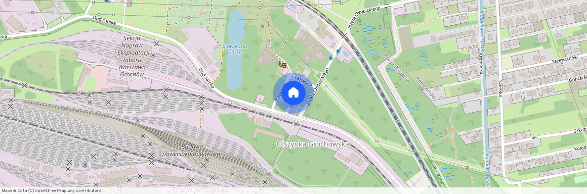 ul. Zbrojarska, Olszynka Grochowska, Praga-Południe, Warszawa, mazowieckie