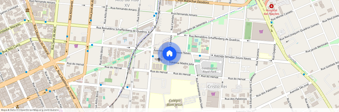 Cristo Rei, Curitiba, PR, 80050290