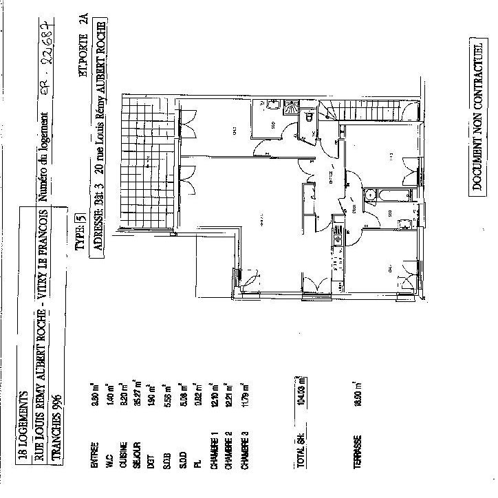 Location maison T5 104.03m² à Vitry-le-francois (51300) Loyer CC * : 676.41 € Réf : ER.22687 - Photo 1