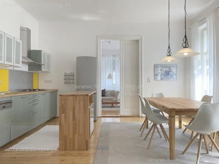 expat flat: möblierte 4-Zimmerwohnung (2 Schlafzimmer) nahe Mariahilfer Straße - Foto 4