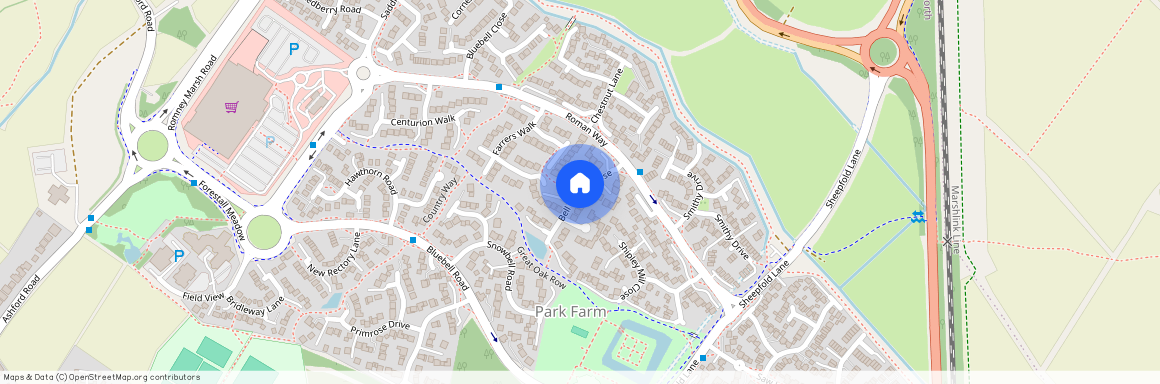 Bell Chapel Close, Park Farm, Ashford, Kent, TN23