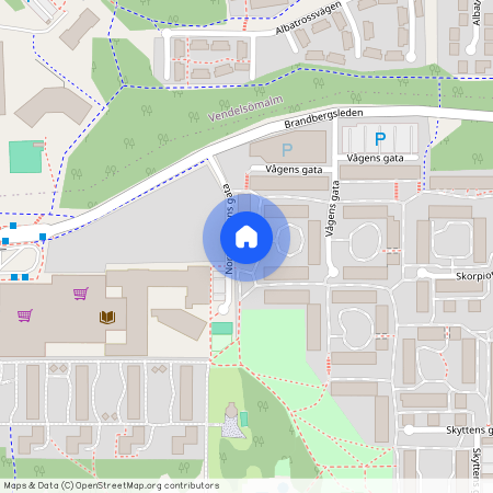 Norra Kronans Gata 433, Brandbergen