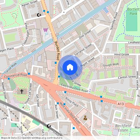 Kildare Walk, Westferry, London, E14 7DB
