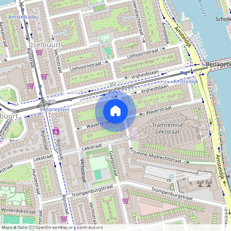 Waverstraat 60-2, Kromme Mijdrechtbuurt, 1079VN, Amsterdam