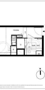 Appartement à louer 1 pièce 24.48m² - Photo 3