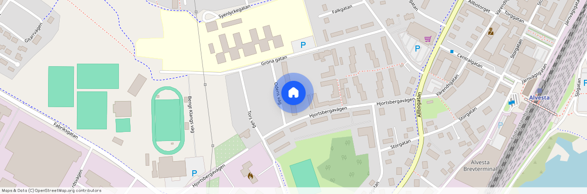 Alvesta Centrum, Kronoberg, Hjortsbergavägen 16 C