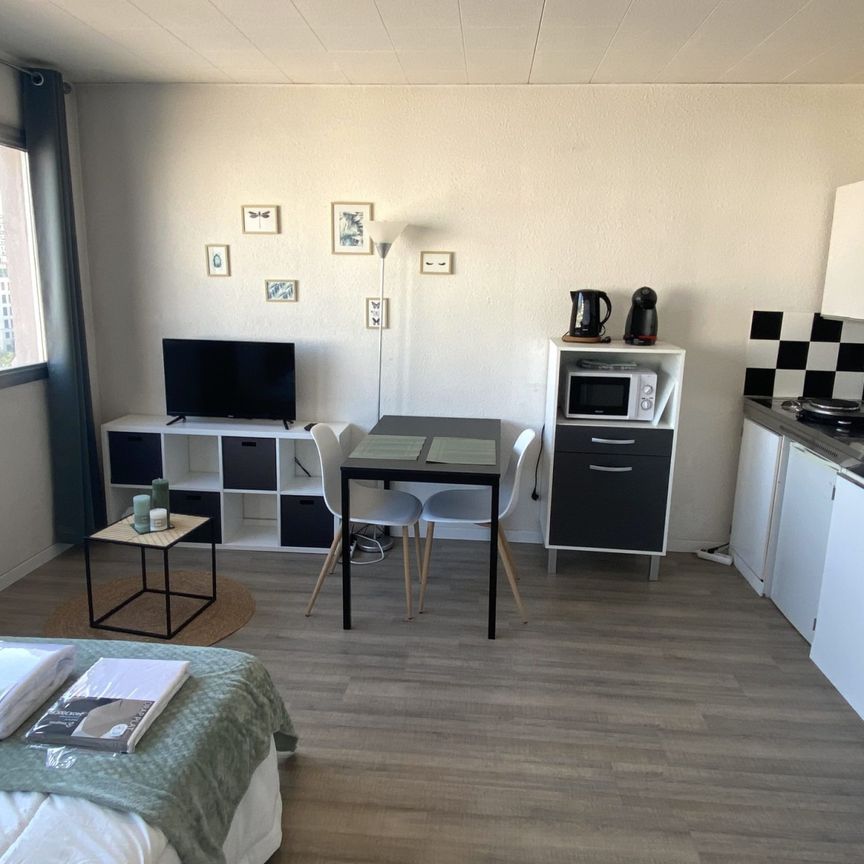 Studio meublé proche gare - Photo 1
