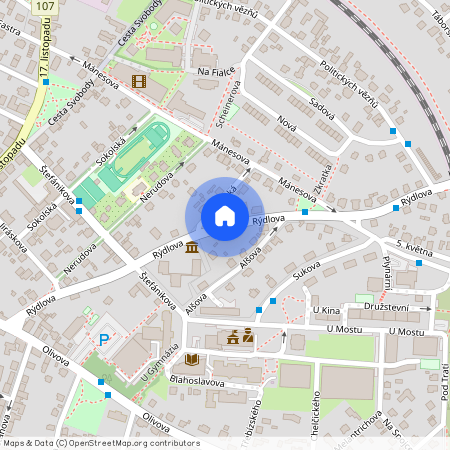 Rýdlova, Říčany - Říčany u Prahy, Středočeský kraj