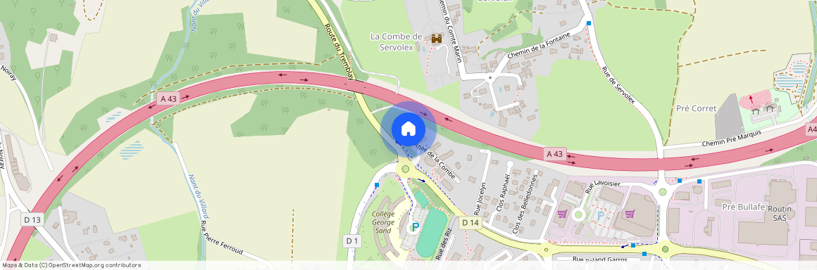 SAVOIE (73), - AUVERGNE-RHÔNE-ALPES, LA MOTTE SERVOLEX (73290)