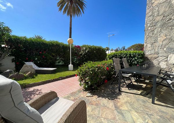 Townhouse close to the beach in Puerto Rico, Gran Canaria.