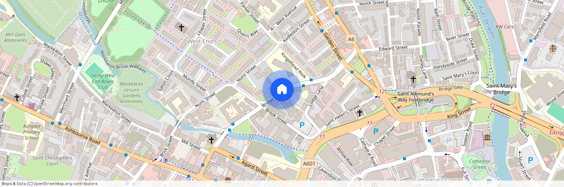 Bridge Street, Derby, Derbyshire, DE1 3LF