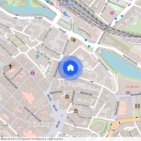 Singel, 7411 GT, Pikeursbaan, Deventer