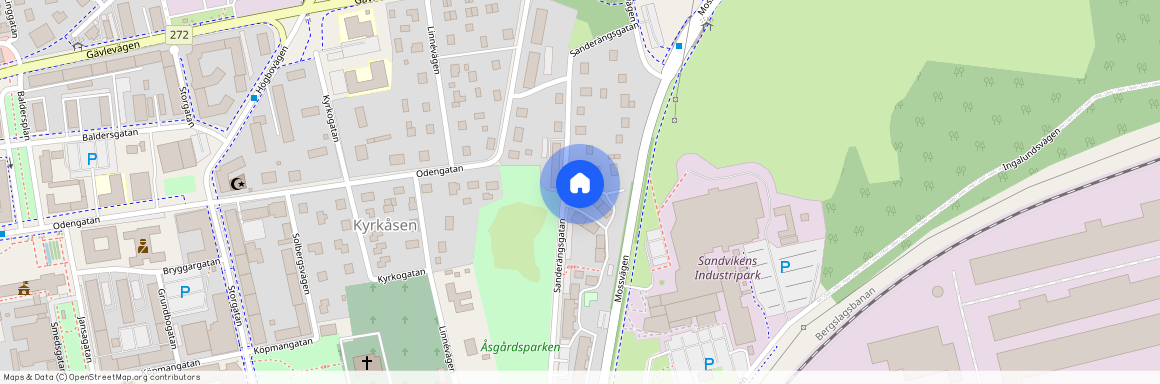 Kyrkåsen, Sandviken, Gävleborg, Mossvägen 25 C