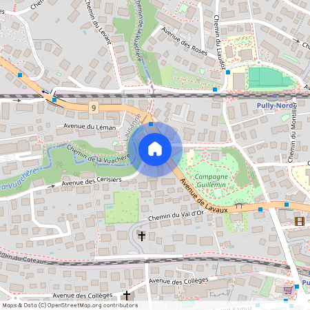 Avenue de Lavaux 6, 1009 Pully, VD