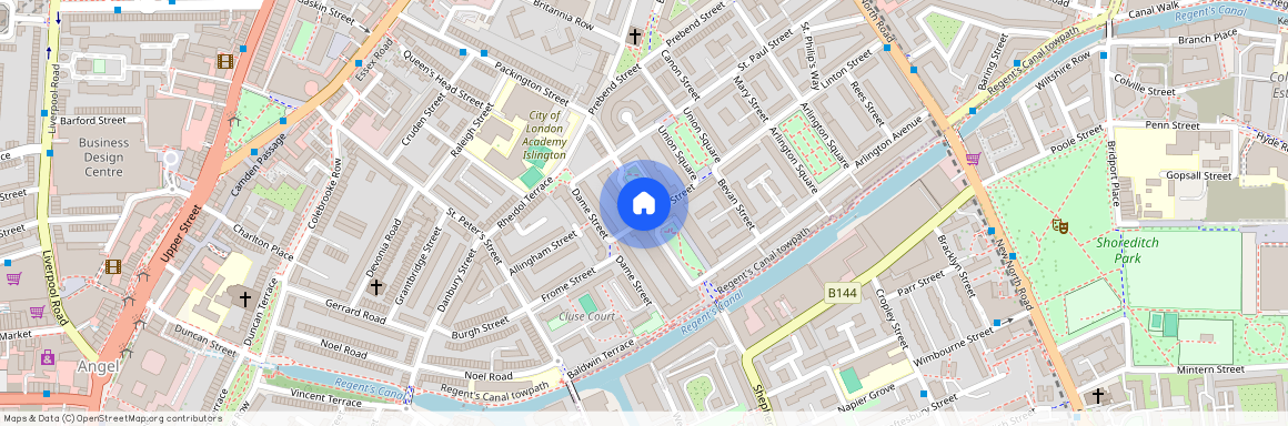 Ann Street, Packington Square N1, London